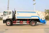 质量过硬- 东风D912方压缩垃圾车