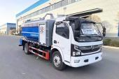 国六高压清洗吸污车|东风吸污车|天锦清洗吸污车