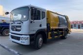 10方垃圾车-东风D9垃圾车-垃圾清运转运车价格图片