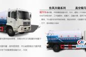 东风高压清洗吸污车 2方清洗4方吸污 吸污清洗管道疏通两用车